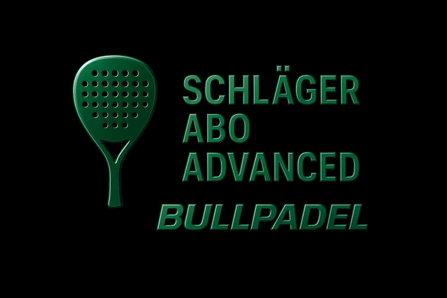 Schläger Abo Advanced - Bullpadel