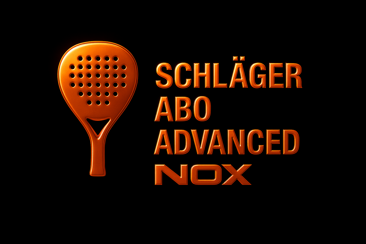 Schläger Abo Advanced - Nox