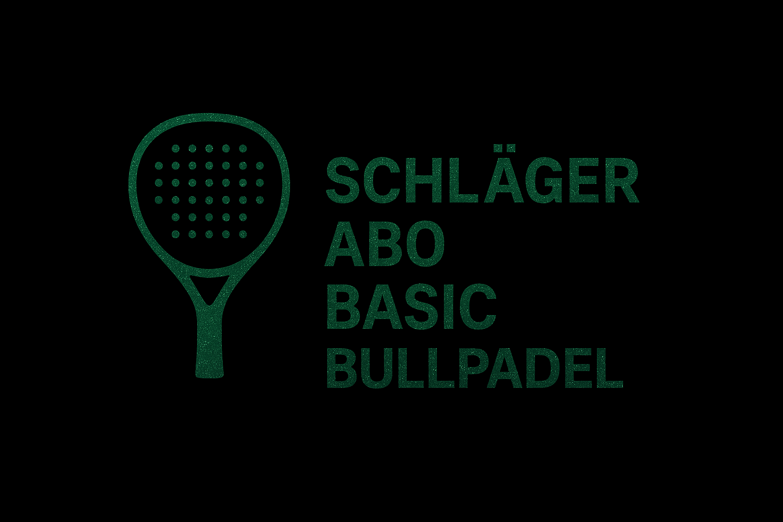 Schläger Abo Basic - Bullpadel
