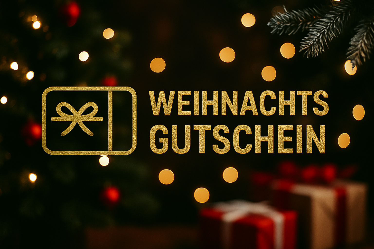 Weihnachts Gutschein