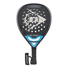 DUNLOP FX TEAM GUN METAL/CYAN/METALLIC SILVER - Padel Butler