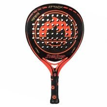 J - HAYBER ATTACK R SCHWARZ/ORANGE - Padel Butler