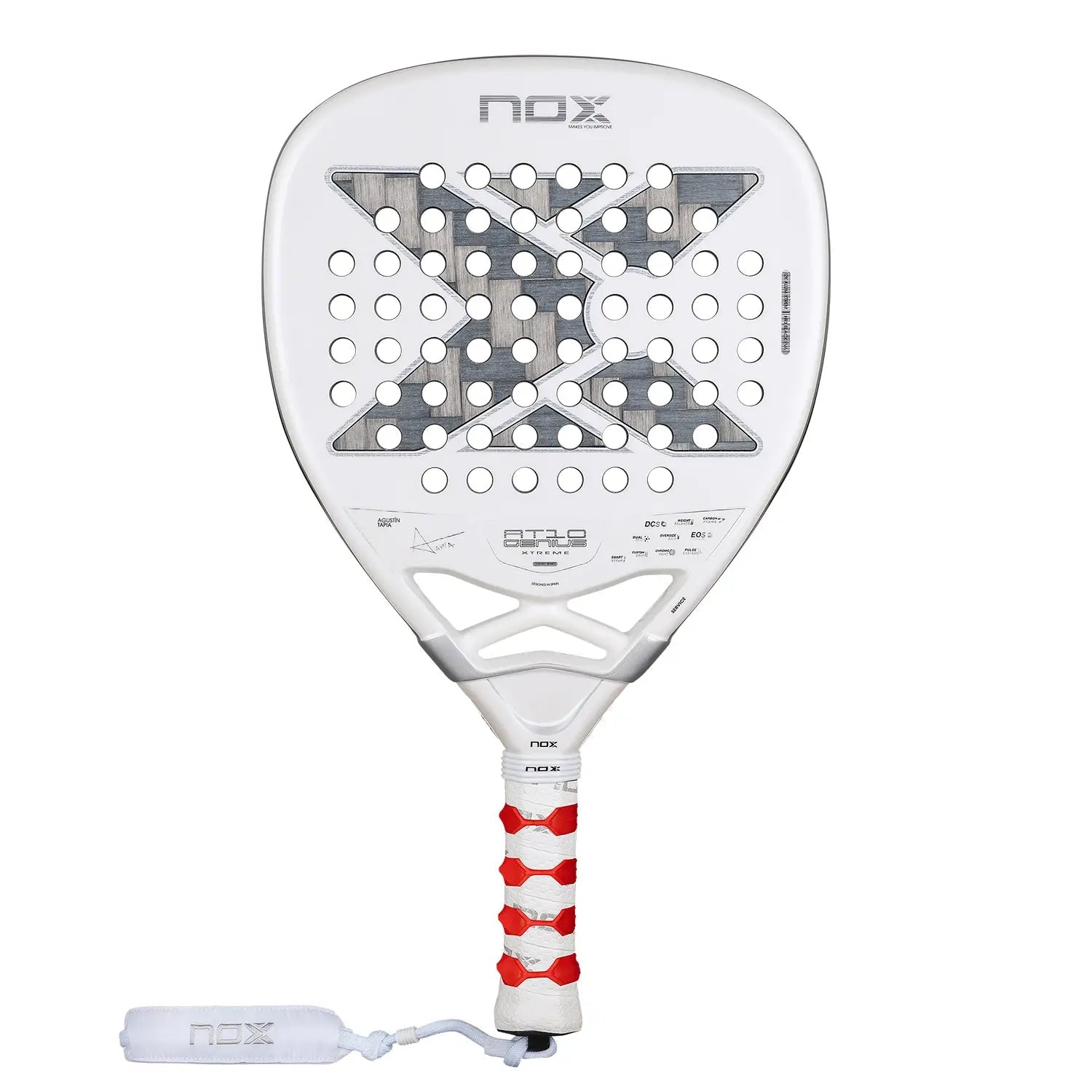 NOX AT10 GENIUS ATTACK 12K ALUM XTREM BY AGUSTÍN TAPIA - Padel Butler