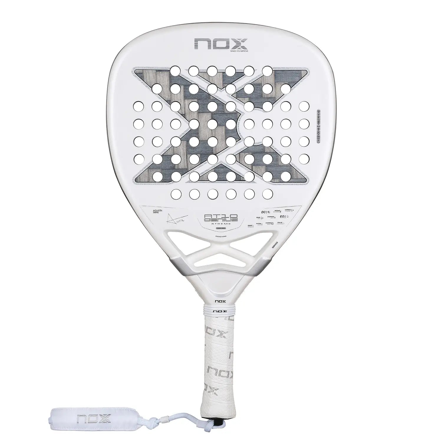 NOX AT10 GENIUS ATTACK 12K ALUM XTREM BY AGUSTÍN TAPIA - Padel Butler