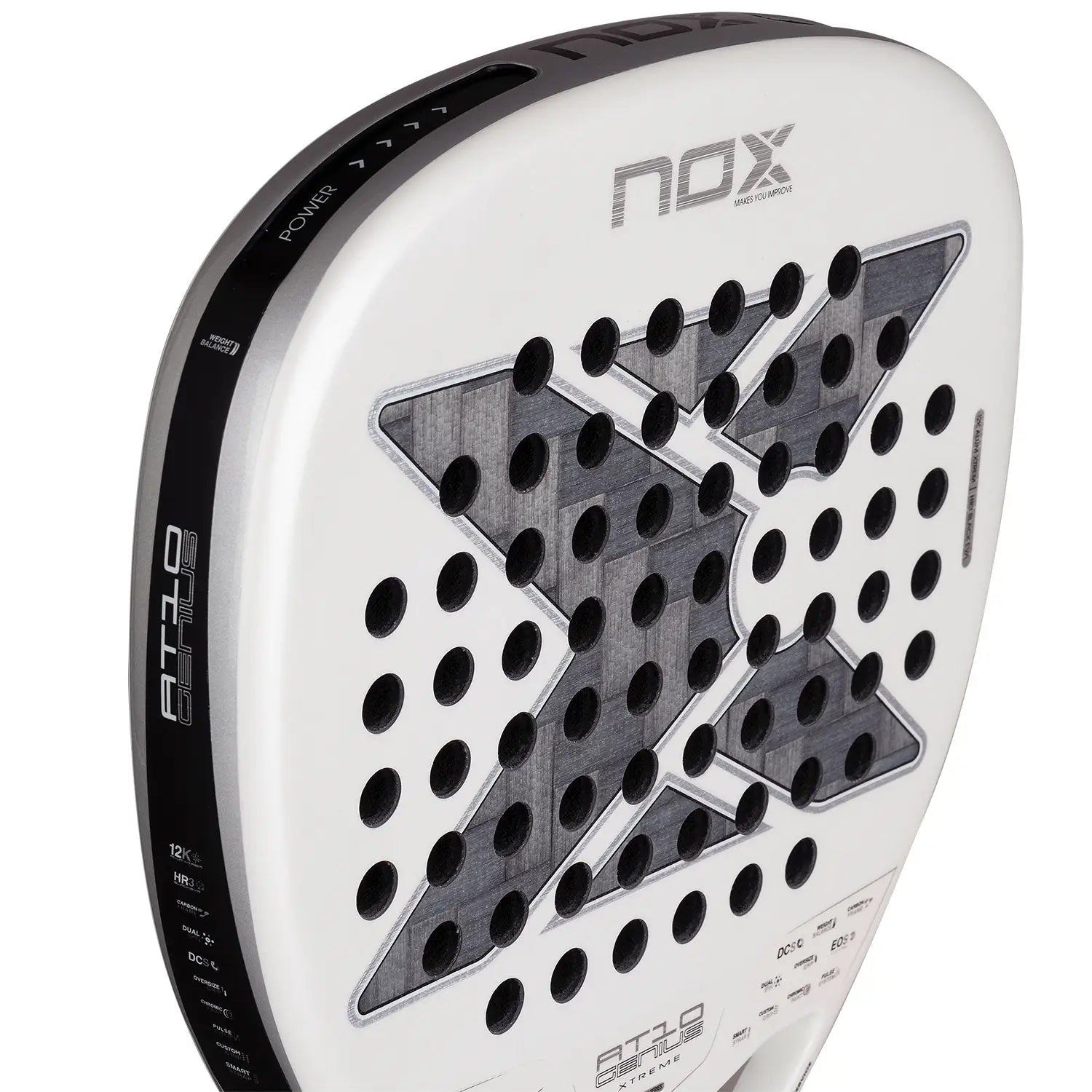 NOX AT10 GENIUS ATTACK 12K ALUM XTREM BY AGUSTÍN TAPIA - Padel Butler