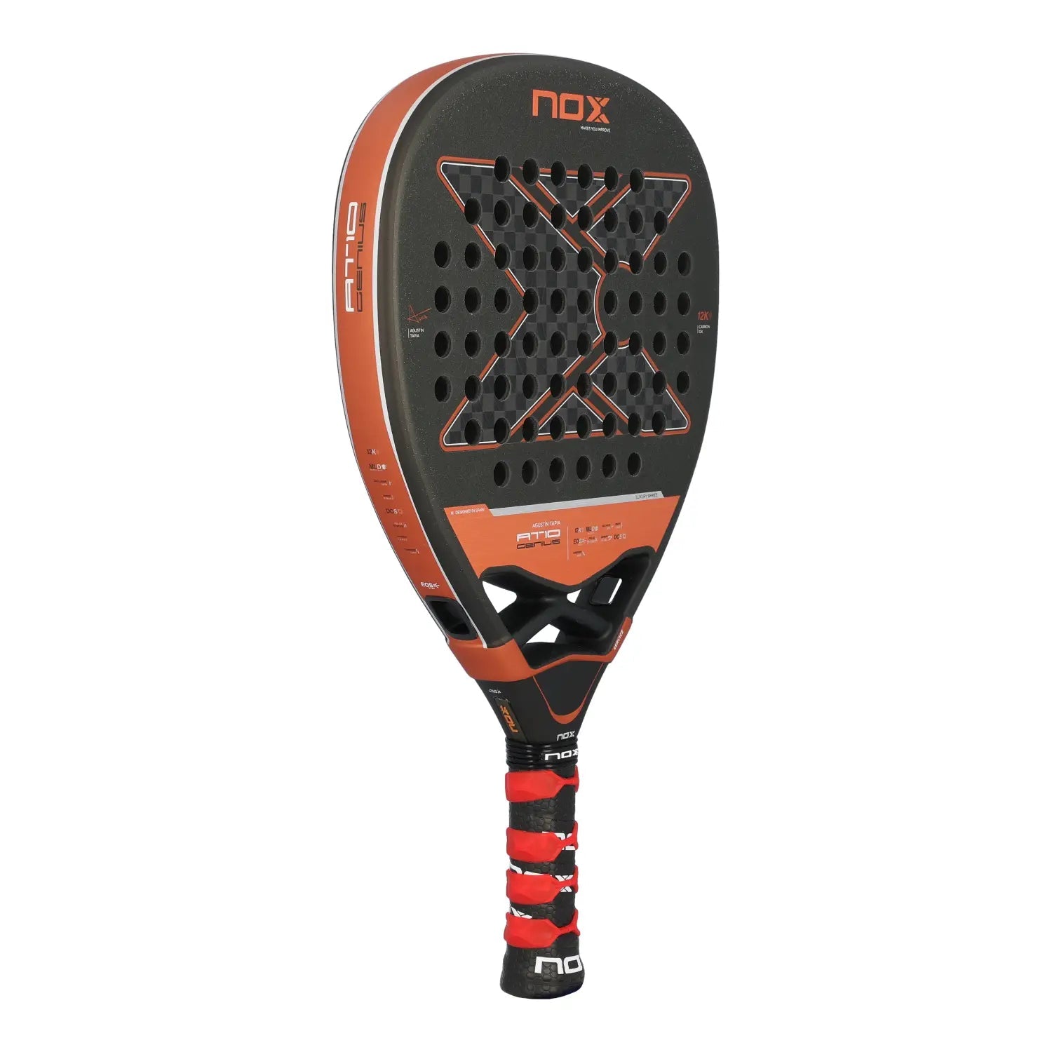 NOX AT10 GENIUS ATTACK 12K BY AGUSTIN TAPIA 2025 - Padel Butler