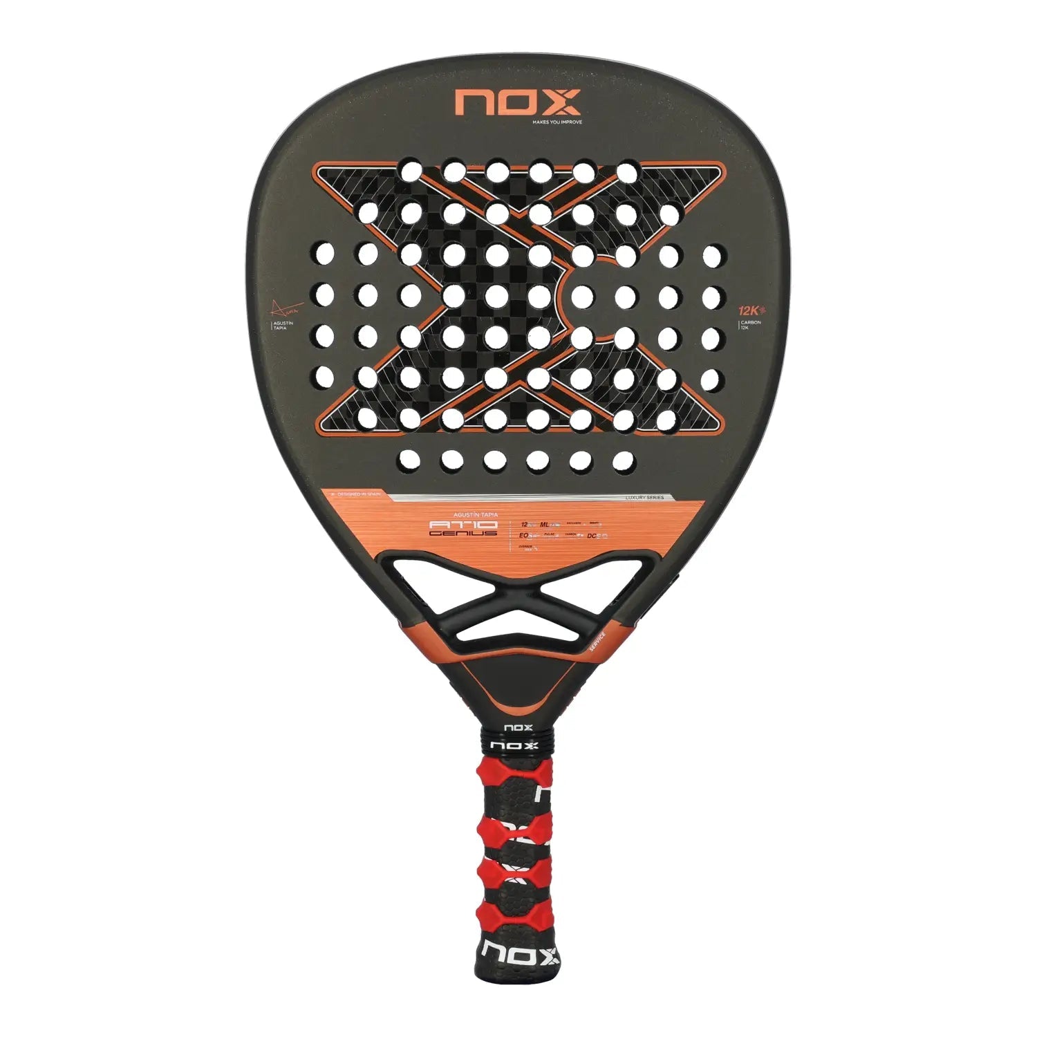 NOX AT10 GENIUS ATTACK 12K BY AGUSTIN TAPIA 2025 - Padel Butler