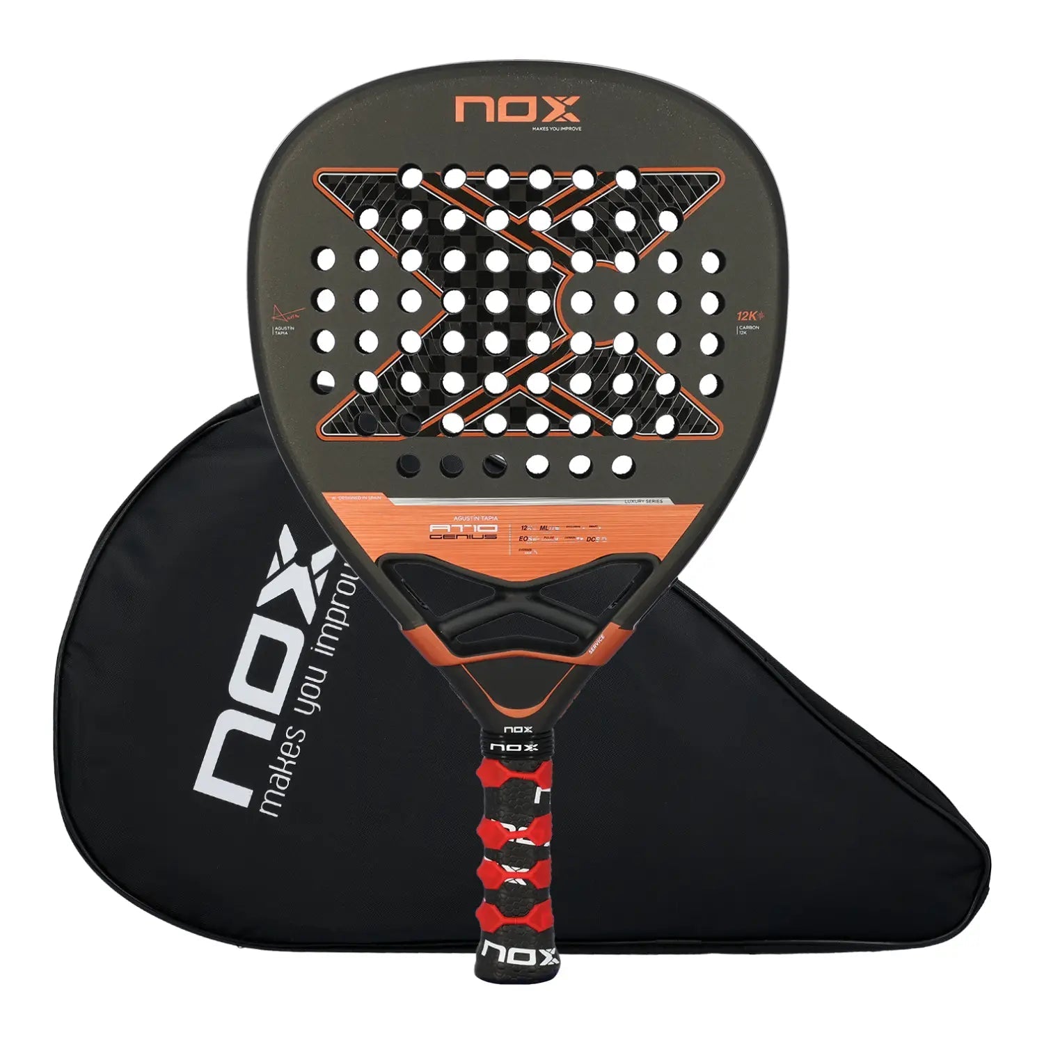 NOX AT10 GENIUS ATTACK 12K BY AGUSTIN TAPIA 2025 - Padel Butler