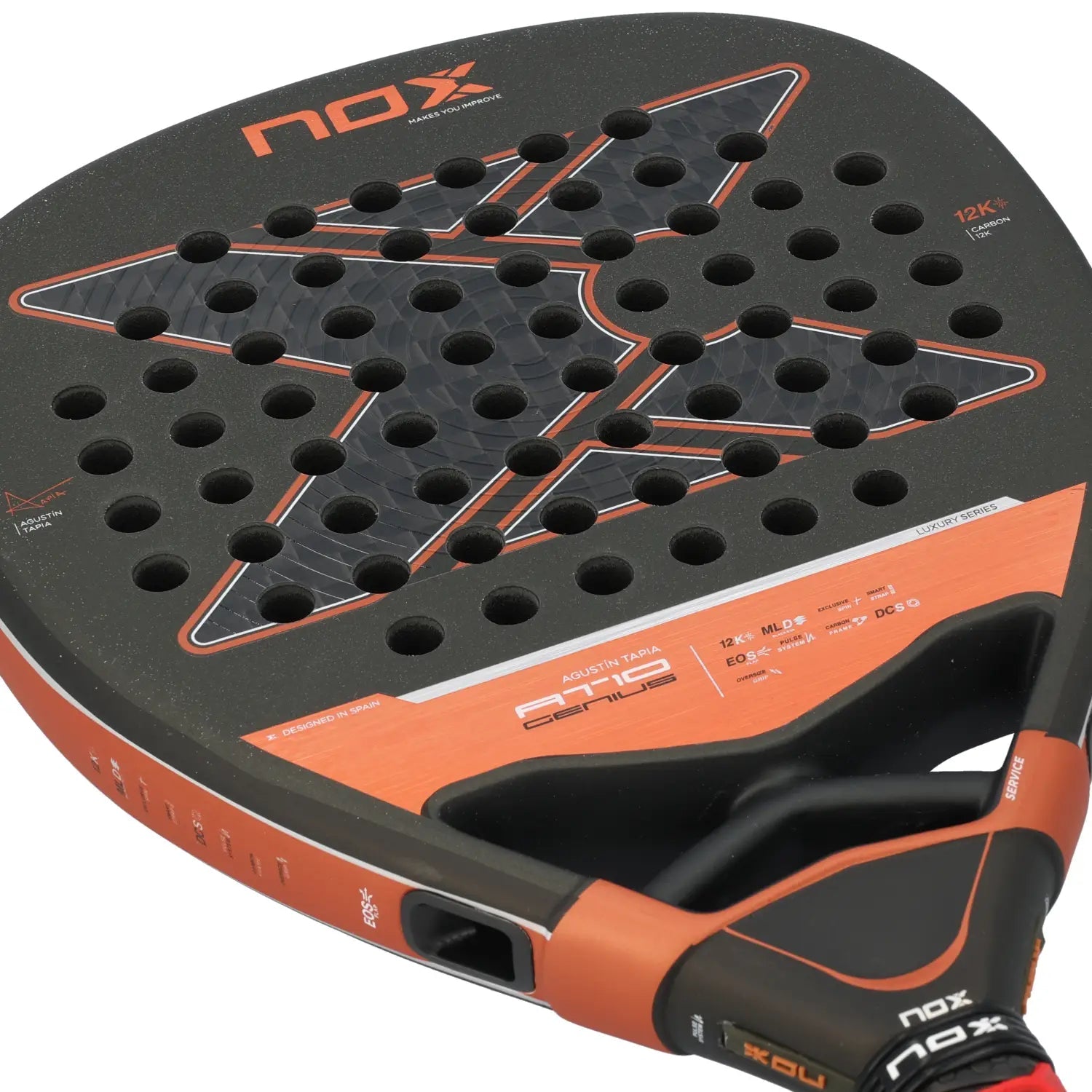 NOX AT10 GENIUS ATTACK 12K BY AGUSTIN TAPIA 2025 - Padel Butler