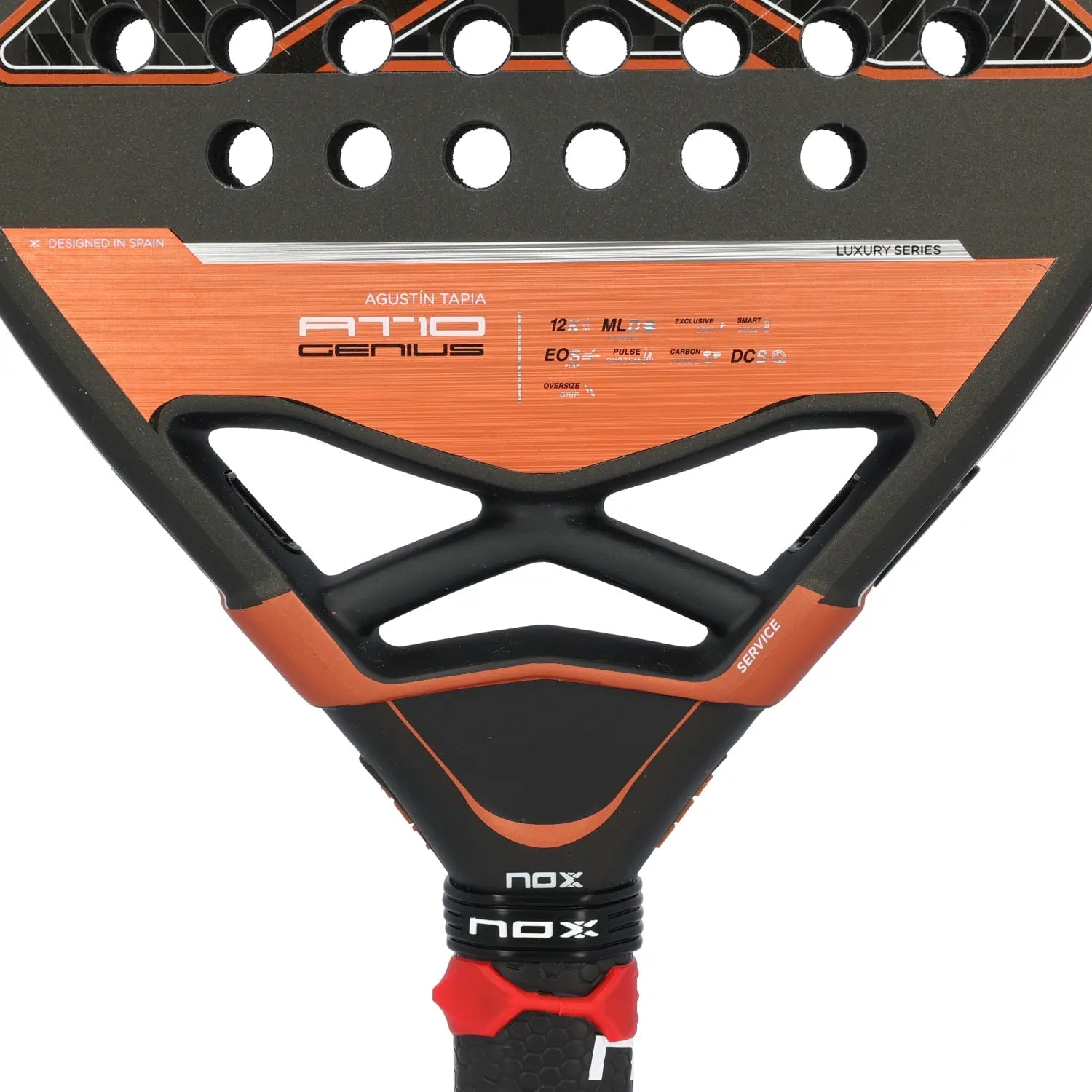 NOX AT10 GENIUS ATTACK 12K BY AGUSTIN TAPIA 2025 - Padel Butler