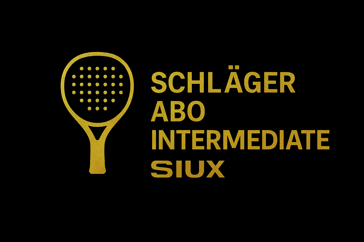 Schläger Abo Intermediate - Siux - Padel Butler
