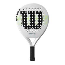 WILSON OPTIX V1 WHITE PADEL 2 - Padel Butler